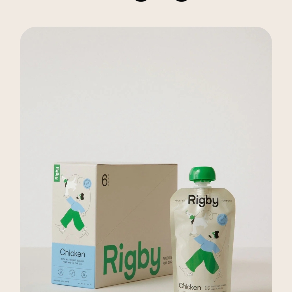 Chicken Dog Treat Pouch - With Sweet Potatoes